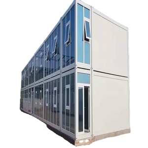 Casa Contenedor Modular Prefabricada de 20 Pies, Entrega Rápida y Fácil Montaje para Escuelas u Hoteles de 2 Pisos - Product Image 3