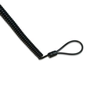 वसंत-लोनर्ड सामरिक लानीर्ड बंदूक स्लिंग बेल्ट सुरक्षा और बाहर काला - Product Image 3