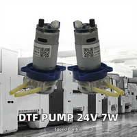 Produk laris pompa sirkulasi tinta putih DT pompa peristaltik kecepatan dapat diatur DC 24v 7w pompa untuk mesin cetak DTF