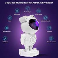 Projecteur d'étoiles Astronauta avec LED RGB et télécommande, matériau ABS, design moderne
