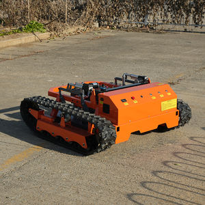 Livraison gratuite Tondeuse à gazon intelligente Rc Robot à distance Mini tracteur à essence Mini robot à virage zéro Chasse-neige à gaz Tondeuse à gazon à lame de neige - Product Image 2