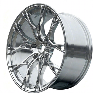 Rines de Carreras Forjados de Aluminio 6061-T6 de 19-26 Pulgadas, Nuevos, de Tres Piezas, Personalizados y Pulidos, 5x112, para Autos - Product Image 3