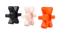 Accouplement d'arbre flexible personnalisable en caoutchouc nitrile rigide, polyuréthane, Hytrel, bronze pour la connexion de machines de construction