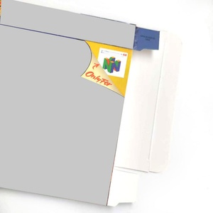Boîtes personnalisées de haute qualité pour cartes de jeux vidéo avec logo et motif en relief pour 64 et communication filaire - Product Image 2