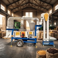 Machine de nettoyage et de criblage des semences par air pour le blé, le maïs, le soja, le sorgho, le millet, le colza – Équipement de criblage et de tri des impuretés des grains
