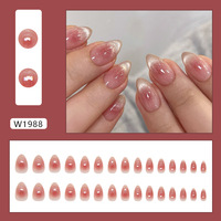 Fard à joues effet œil de chat glacé Pure Desire, style européen et américain, faux ongles à presser détachables, 30 pièces