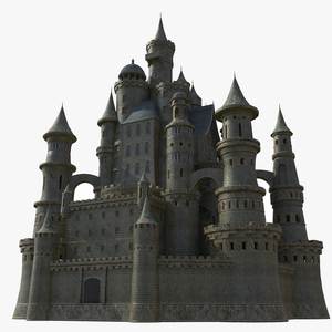 Château médiéval fantastique en polyrésine pour la décoration de la maison - Product Image 5