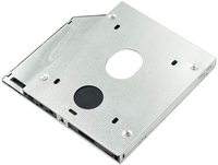 9,5 mm 12,7 mm pour ordinateur portable, deuxième baie de disque dur, USB SATA, alliage d'aluminium, double baie, plateaux en aluminium, lecteur de disque en aluminium, marque de lecteur, 95 g