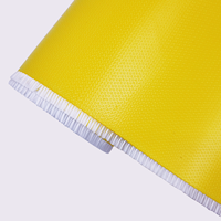 Tissu en fibre de verre enduit de silicone des deux côtés, fourni par une usine certifiée ISO, pour une protection ignifuge et une sécurité incendie lors des travaux à chaud.