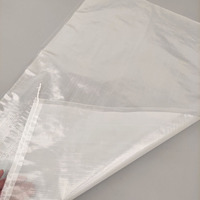 Mincheng 25 kg de qualité alimentaire 100% matériau vierge maïs transparent pp tissé sac avec stratification