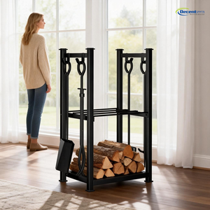 <span class=keywords><strong>Support</strong></span> à <span class=keywords><strong>bois</strong></span> <span class=keywords><strong>de</strong></span> <span class=keywords><strong>chauffage</strong></span> moderne en fer <span class=keywords><strong>pour</strong></span> l'extérieur, <span class=keywords><strong>pour</strong></span> usage domestique, disponible neuf et d'occasion - Product Image 1
