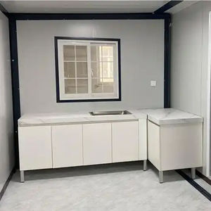 Casa contenedor móvil de lujo de 40 pies y 20 pies, casa portátil prefabricada extensible de 2 a 5 dormitorios para uso en centros comerciales o hoteles - Product Image 3