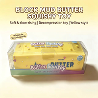 Nouveau Jouet Anti-Stress DIY en Blocs de Construction à Presser, en Forme de Bâton de Beurre ou de Fromage, Gadget Relaxant