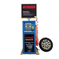 Générateur d'azote numérique automatique pour pneus de voiture, machine en libre-service extérieure G5, fonctionnement par carte et pièces, avec compresseurs d'air