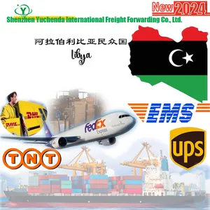 2024New DHL/UPS Express Federal termurah dari Tiongkok ke Libya pintu ke pintu ke Libya