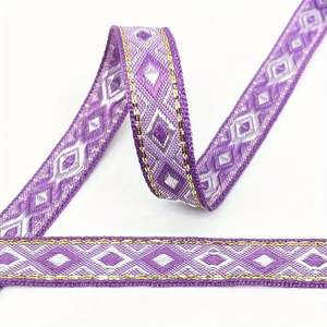 Sangle jacquard personnalisée avec logo, élastique pour sacs, textiles de maison - Matériel polyester personnalisé pour sous-vêtements sexy pour femmes, marque Yusen - Product Image 5