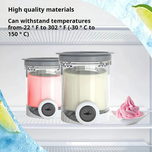 Contenants de remplacement pour <span class=keywords><strong>Ninja</strong></span> Swirl par CREAMi Pints et couvercles Contenants Creami Swirl Pint compatibles avec NC700 - Product Image 4