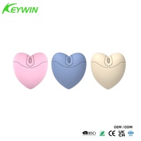 Souris sans fil personnalisée sur le thème de l'amour, souris sans fil 3D mignonne en forme de cœur, souris sans fil OEM portable 2.4G pour filles et femmes