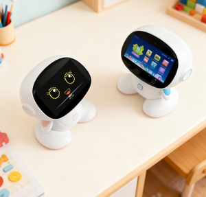 चैट gpart शिक्षा होम स्कूल के बच्चों के लिए शैक्षिक इलेक्ट्रिक स्मार्ट गुलाबी 4000 माह स्मार्ट रोबोट - Product Image 3