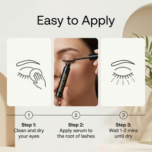 Huile de ricin végétalienne naturelle hydratante en gros, sérum de croissance pour cils biologique personnalisé, marque privée - Product Image 3