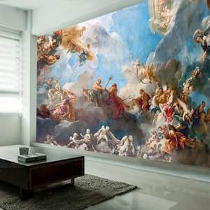 Tapiz de colección Vintage, arte colgante de pared, decoración del hogar, Alphonse Mucha, Pintura Artística, serie Times of Day para Halloween - Product Image 4