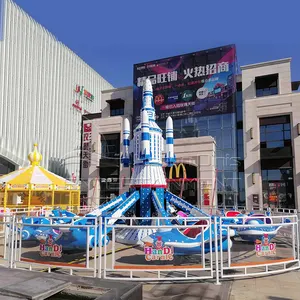 Funfair-Avión de Carnaval para niños, carenado familiar, helicóptero de autocontrol, a la venta - Product Image 1