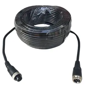 CCTV DVR Security Camera Cable Video Power Surveillance Wire DC BNC MDVR GPS Tracker Cable