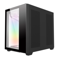 Boîtier d'ordinateur de jeu de bureau Seaview édition standard châssis latéral transparent prend en charge les tours de boîtiers d'ordinateur de jeu