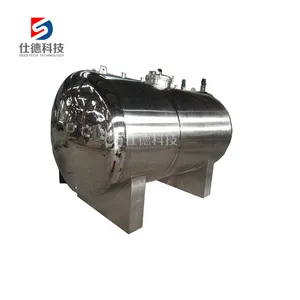 Horizontal Water Tank Customized Stainless Steel Huge Size Horizontal Tank For Sale