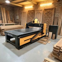 Router CNC 1325 de Alta Rigidez con Riel Cuadrado para Grabado en Madera