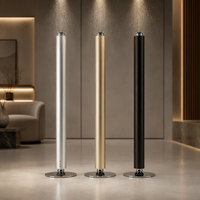 Diffuseur d'huiles essentielles électrique autoportant en aluminium, de type tour, luxueux, colonnaire, de 1 mètre de haut, entièrement en aluminium