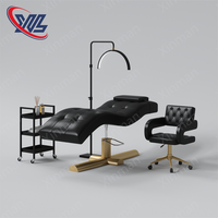 Lit de beauté moderne Xinman New Model S, chaise longue ergonomique avec tête réglable pour salles de sport et salons de tatouage