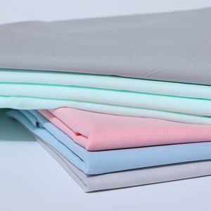 Tela teñida de piel de melocotón para el hogar y el hotel, juego de cama de microfibra de poliéster 100% - Product Image 5