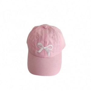Casquettes de baseball en coton brodé, nouvelle collection été, pour femmes et enfants, ajustées, style snapback et dad hats, vente en gros - Product Image 4