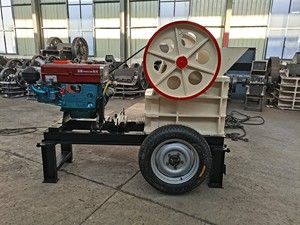 Nouveau Concasseur à Mâchoires Mobile Hengtong en Promotion pour le Concassage de Pierres Dures et l'Exploitation Minière, Capacité Maximale de 20t/h, Moteur AC, Roulement 125mm - Product Image 4