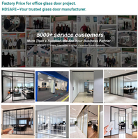 Système de Porte Coulissante Télescopique en Aluminium OEM ODM avec Roulettes et Fermeture Douce, Sans Rail Inférieur, pour Portes Intérieures en Verre – Direct Usine