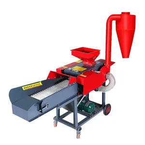 Silage thức ăn gia súc Chopper Mill Ngô chaff Cutter động vật chế biến thức ăn hoàn toàn tự động cỏ Shredder Máy trang trại nhà sử dụng