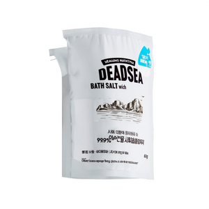 Sel de bain de la Mer Morte 60g à la menthe poivrée pour les soins quotidiens de la peau - Product Image 2