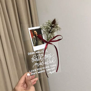 Promosi Iklan Die Cut Bentuk 0.3 0.5 0.6 1 <span class=keywords><strong>2</strong></span> 3 5 8 10Mm Lembar Akrilik Bening Papan Lagu - Product Image 4