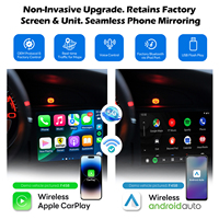 Kit de rétrofit sans fil CarPlay Android Auto compatible OEM pour Ferrari F458 avec écran d'instrumentation de 4 pouces