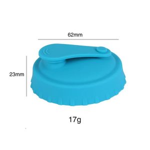 Nouveaux couvercles réutilisables en silicone pour canettes de bière avec bouchon, marque Jiayi, modèle JY-00323, certifiés LFGB, style moderne - Product Image 3