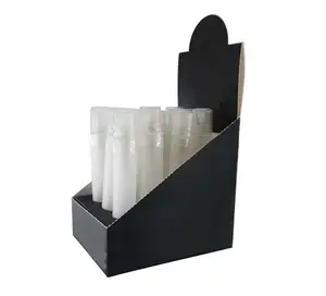صندوق قسم الصينية POS للمتاجر التجزئة بطباعة مخصصة صندوق تعبئة صندوق منبثق رف ورقي صندوق عرض على طاولة لأنابيب المنبثقة