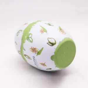 Caja de Metal para huevos en forma de Pascua, Regalos A prueba de niños, embalaje de anillo de freír, regalo perfecto para freír, caja de hojalata para olores