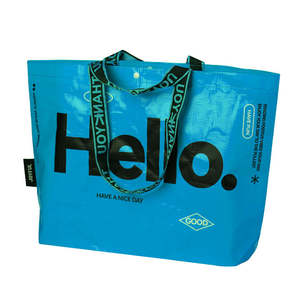 OEM/ODM Custom <b>Tote</b> <b>Bag</b> Eco-Friendly Laminated PP Woven Reusable Nylon Shopping <b>Bag</b> with Custom Logo and Promotional Color - Product Image 5