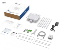 Point d'accès WiFi 6 AX 3000M extérieur étanche, routeur maillé sans fil double bande 2.4G/5G, extension WiFi 6 Wavlink WN588HX3