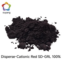 Vente directe usine – Poudre rouge cationique dispersée SD-GRL 100 % utilisée pour la teinture des tissus acryliques et de la laine