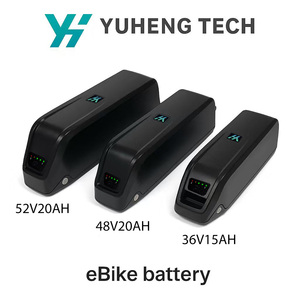 YH-EBP 2025 New 36V 48V 52V 15ah 20Ah 25Ah xe điện Ebike Pin hailong Pin <span class=keywords><strong>lithium</strong></span> 1500 chu kỳ màu đen cho Ebike - Product Image 6
