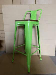 Sedie bar bar bar antico <span class=keywords><strong>vintage</strong></span> bar mobili in metallo sedie da bar ristorante industriale - Product Image 3