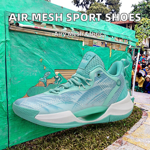 Chaussures de basket-ball d'été pour hommes et femmes Sslt FF723, baskets basses à lacets, semelle intermédiaire en EVA, semelle extérieure en caoutchouc, maille respirante, sport de plein air, mode - Product Image 2