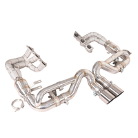 Colectores de escape de acero inoxidable SS304 de alto rendimiento + sistema completo Catback para Porsche 911 992 GT3, escape completo, instalación perfecta 1:1